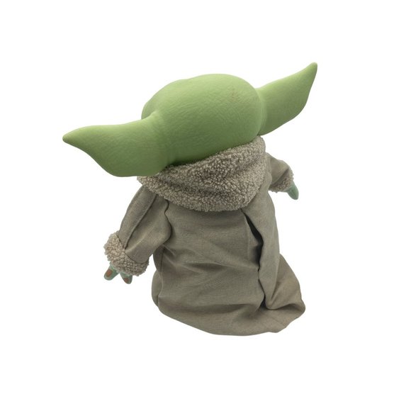 Yoda Stuffed plush Star Wars 16” plastic head Mattel Collectible DollMat - Picture 5 of 6